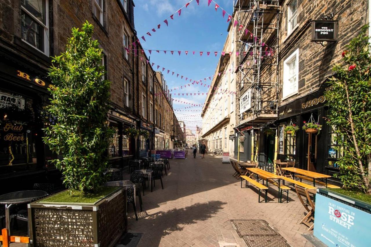 Joivy Bright 1 Bed Flat, Close To Princess Street EDI Eksteriør bilde